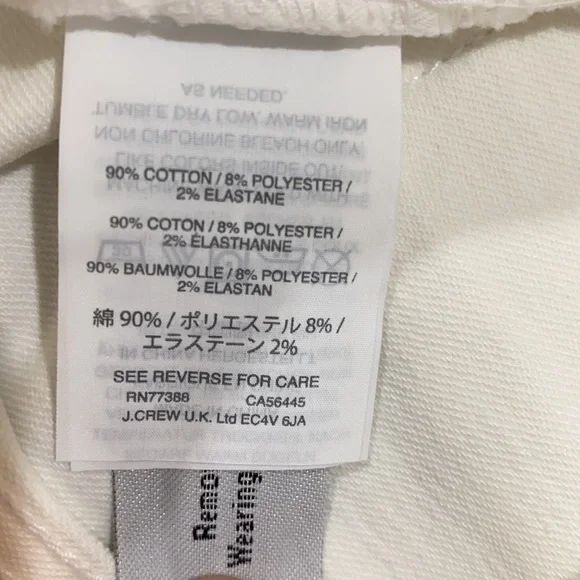 J Crew Crewcuts Stretch Toothpick Jeans size 12 - Picture 5 of 8